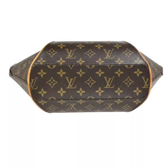 AUTHENTICITY GUARANTEED LOUIS VUITTON LV Logo Ellipse MM Hand Bag Monogram - Picture 6 of 15